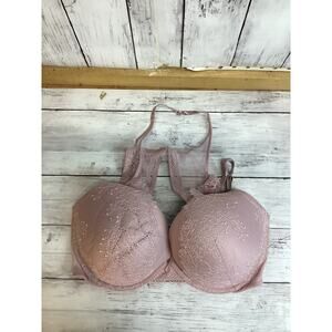 Victoria's Secret Lace Bra in Dusty Pink